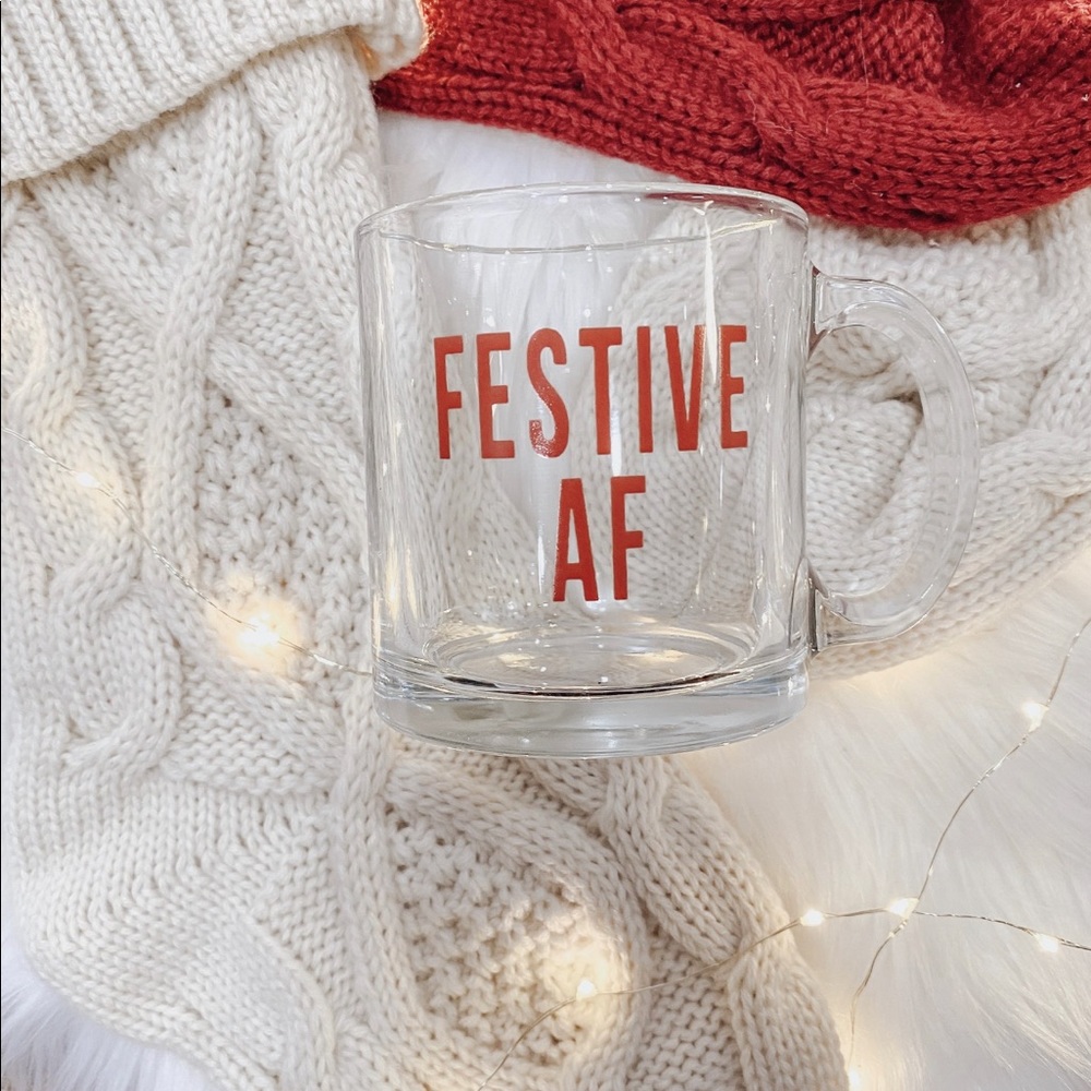 Festive AF mug